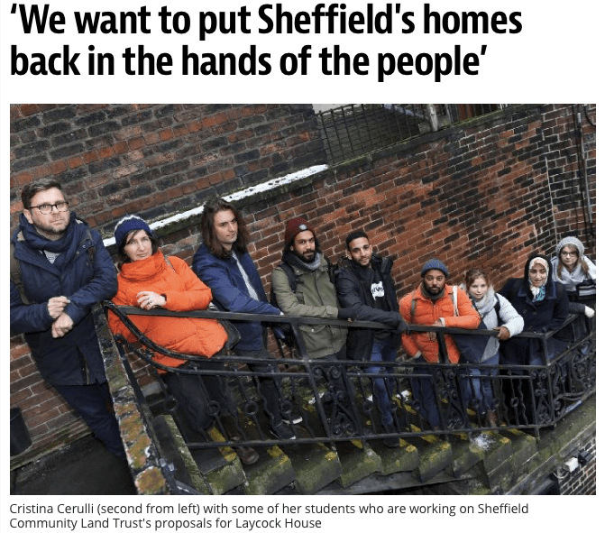 Sheffield CLT in The&nbsp;Star