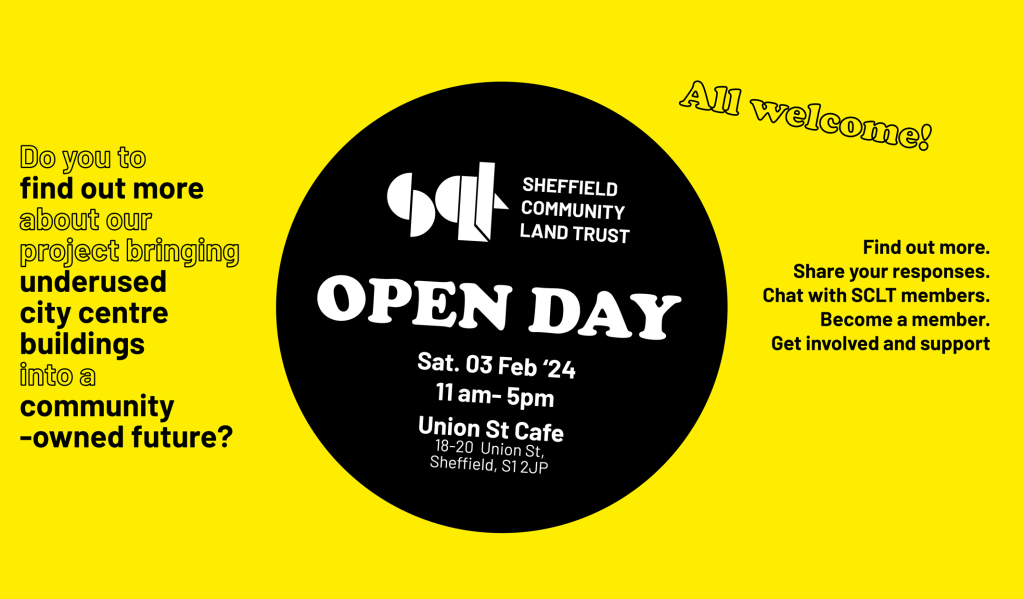 SCLT Open Day – Find out more about our City Centre&nbsp;Project